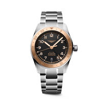 Orologio Longines Uomo Spirit Zulu Time in Acciaio Oro L38035536 - L38035536